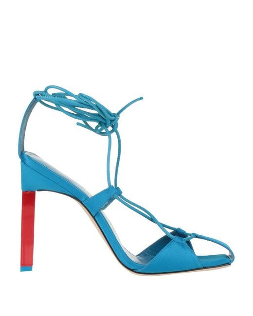 The Attico Blue Sandals