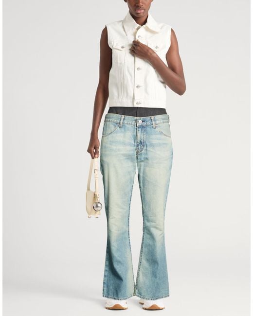 Junya Watanabe Blue Jeans Cotton, Wool