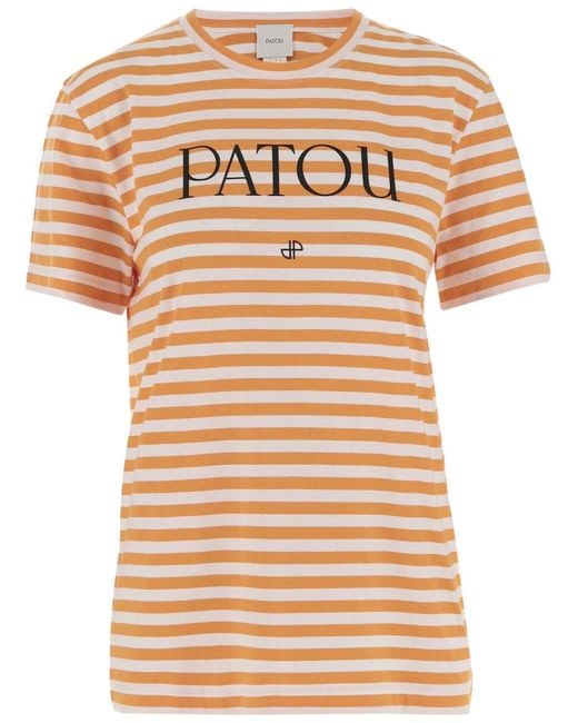 T-shirt Patou en coloris Natural