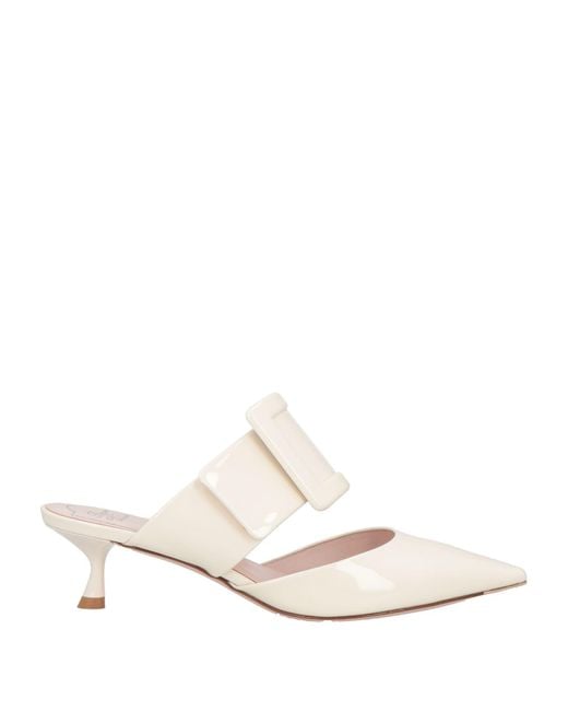Mules & Zoccoli di Roger Vivier in White