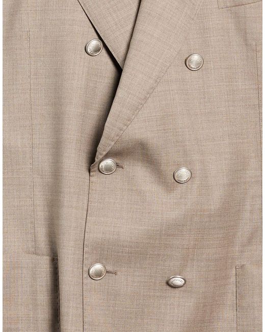 Windsor. Brown Blazer Virgin Wool for men