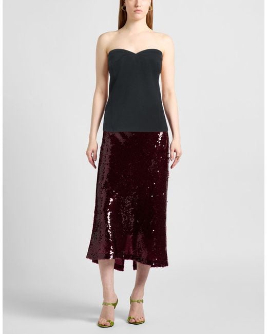 Liviana Conti Black Top Polyamide, Viscose, Polyester, Silk