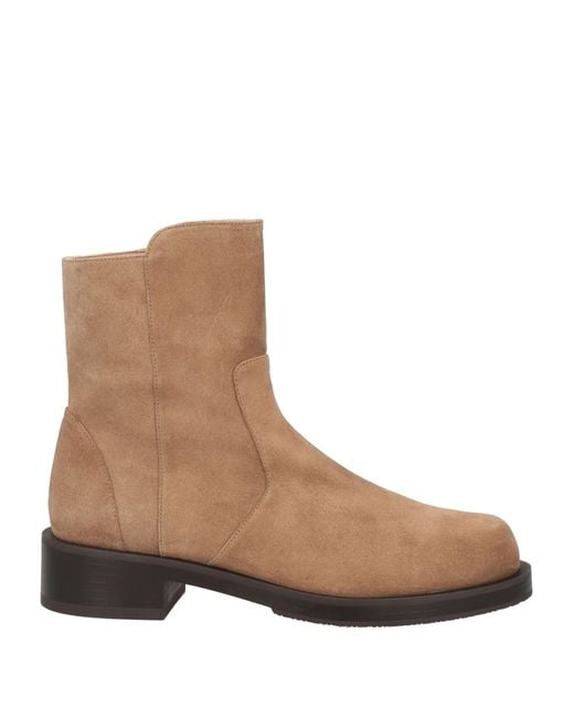 Bottines Stuart Weitzman en coloris Brown