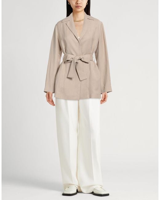 Fedeli Natural Jacket Viscose, Linen