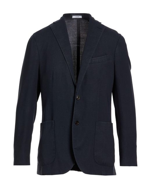 Boglioli Blue Blazers for men