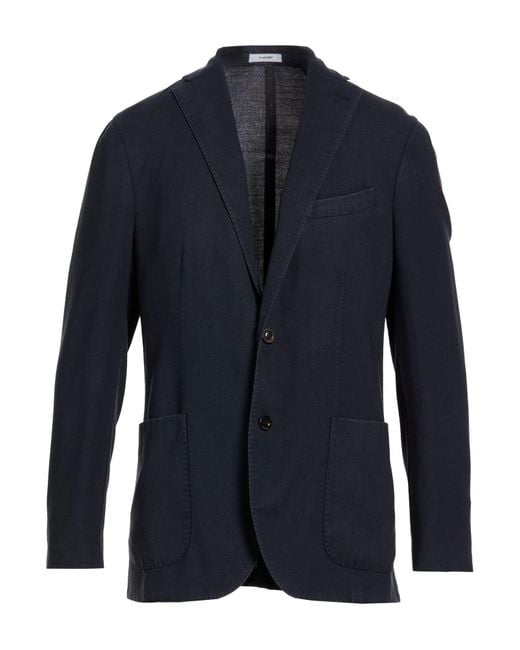 Boglioli Blue Blazers for men