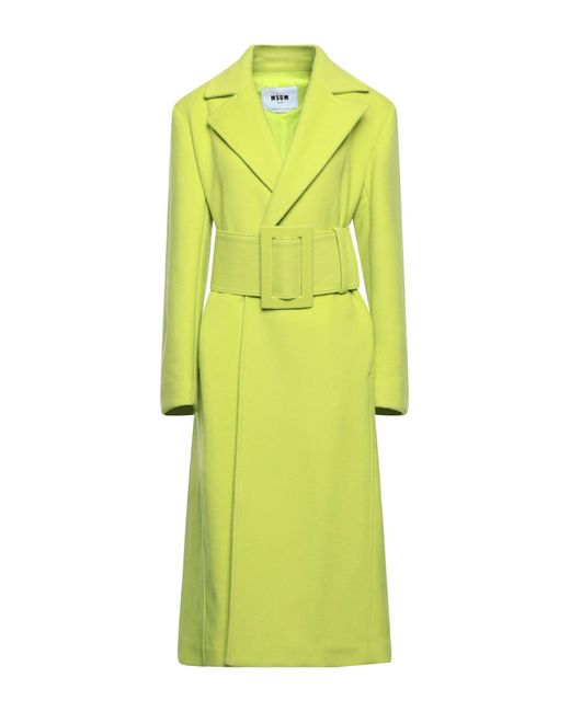 MSGM Yellow Coat