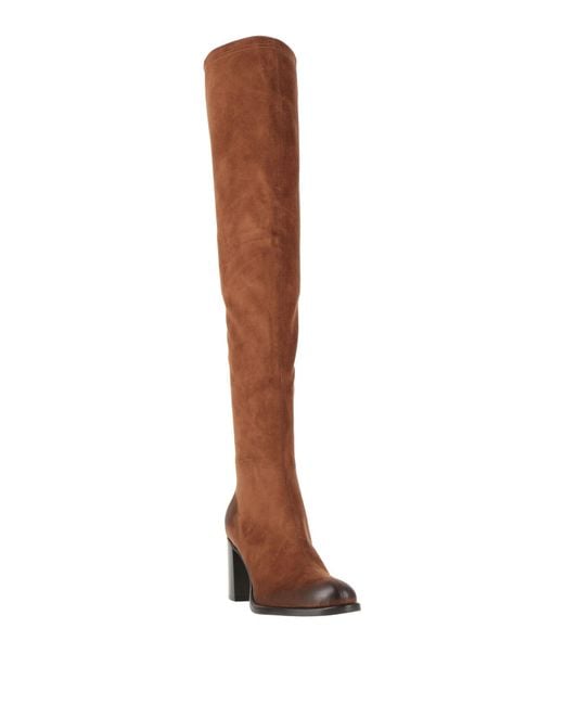 Strategia Brown Boot Leather