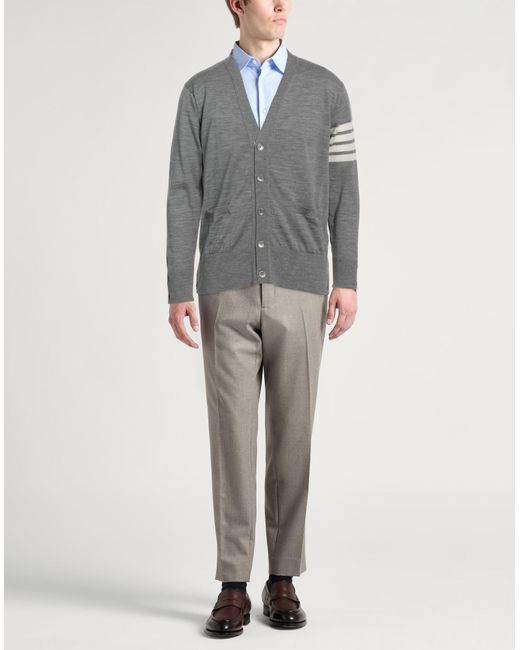 Thom Browne Strickjacke in Gray für Herren
