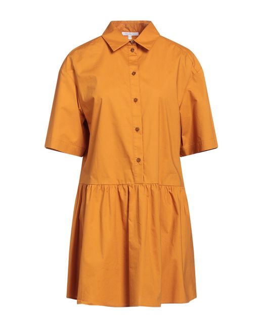 Patrizia Pepe Orange Mini Dress