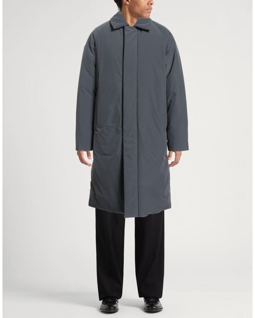 Theory Gray Puffer Nylon, Polyurethane for men