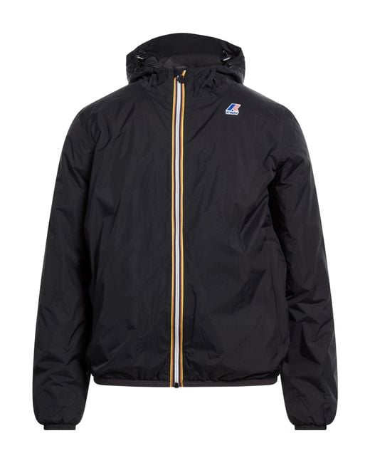 K-Way Black Jacket for men