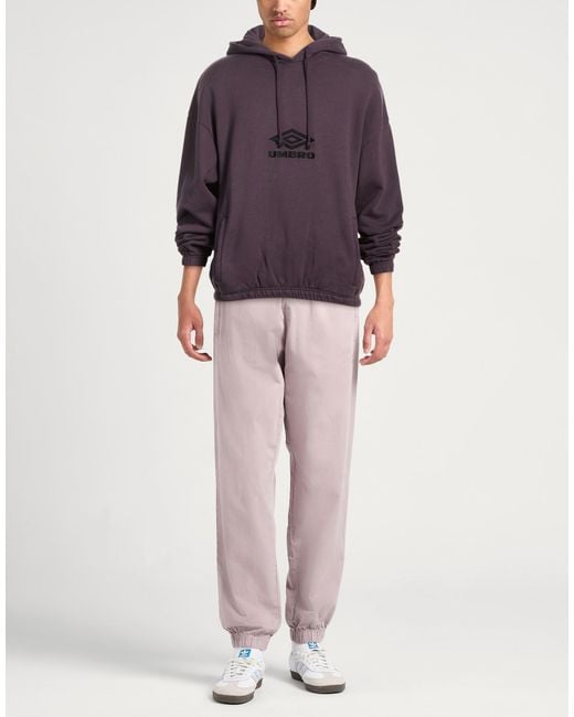 Umbro Purple Dark Sweatshirt Cotton for men