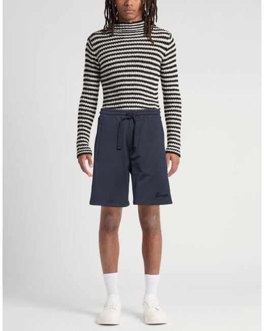 Laneus Blue Shorts & Bermuda Shorts Cotton for men
