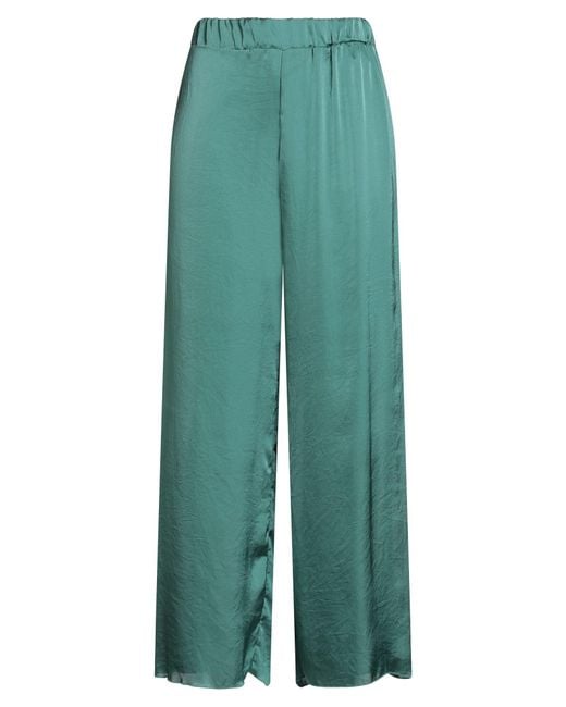 Alpha Studio Green Pants Polyester