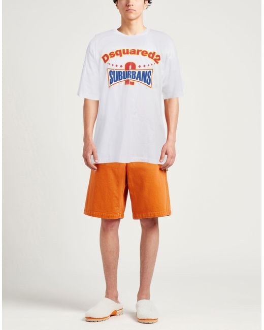 Camiseta DSquared² de hombre de color White