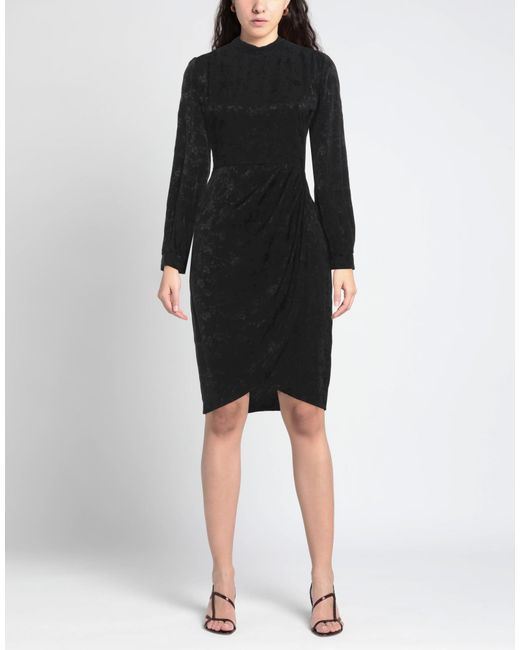 Closet Black Midi Dress