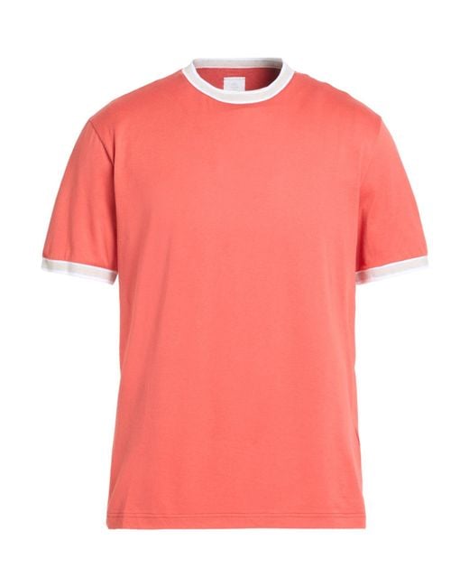 Eleventy Pink T-Shirts for men