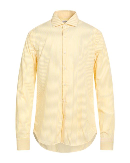 Ghirardelli Yellow Urban Shirt Cotton for men