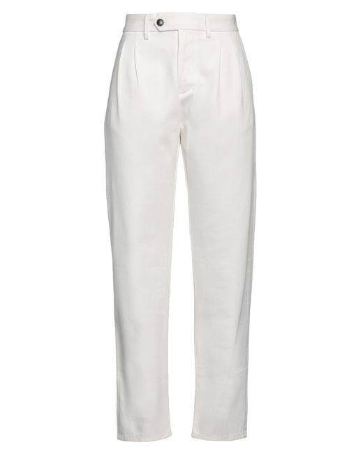 Fortela White Trouser for men