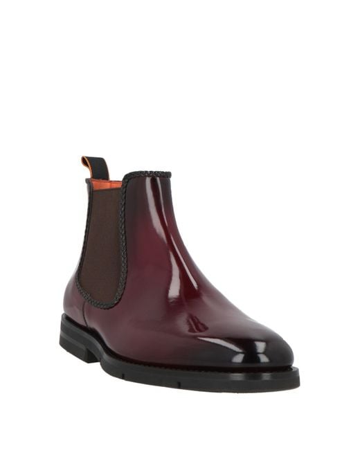 Santoni Stiefelette in Brown für Herren