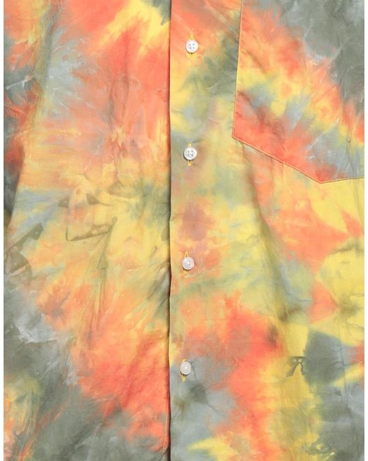 OUEST PARIS Yellow Shirt for men