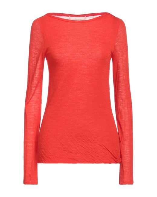 Liviana Conti Red Sweater