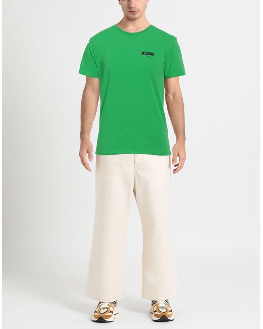 Moschino T-shirts in Green für Herren