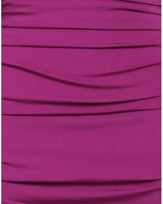 ACTUALEE Purple Mini Dress