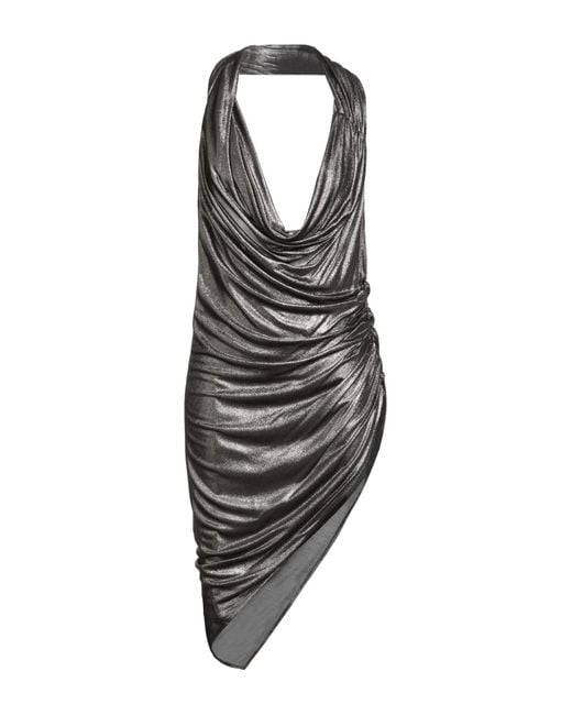 Atlein Gray Midi-Kleid