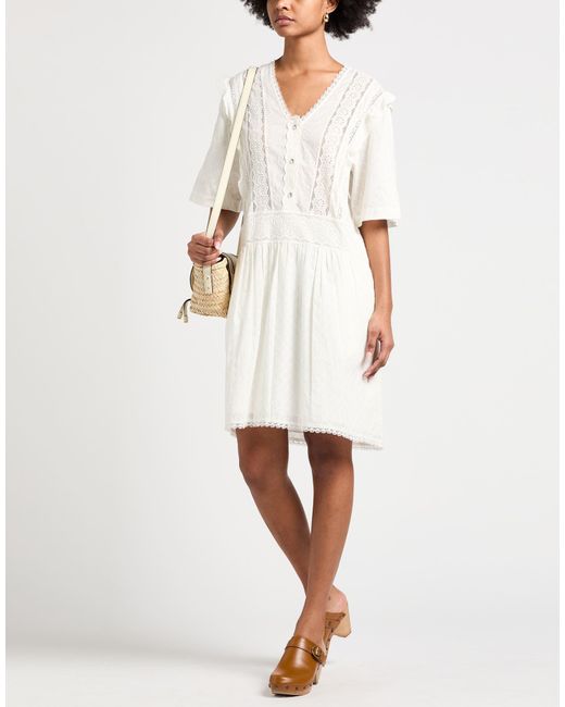 COACH White Mini Dress