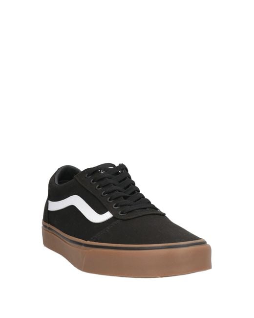 Vans Black Sneakers Textile Fibers for men
