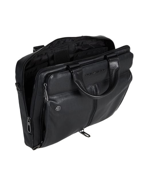 Piquadro Black Handbag for men