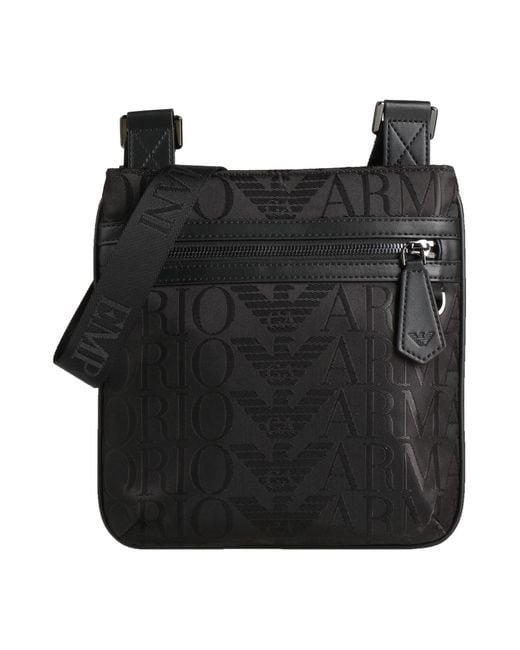 Emporio Armani Black Cross-body Bag for men