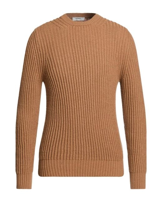 Pullover Alpha Studio de hombre de color Brown