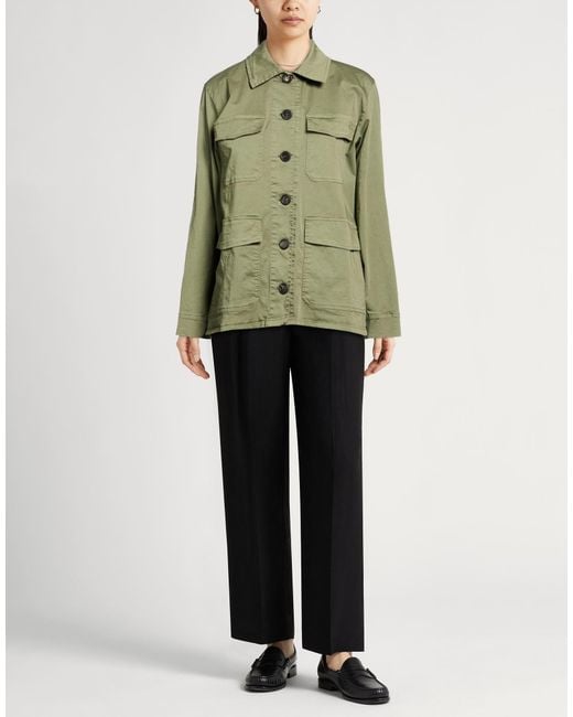 Crossley Green Military Jacket Cotton, Elastane