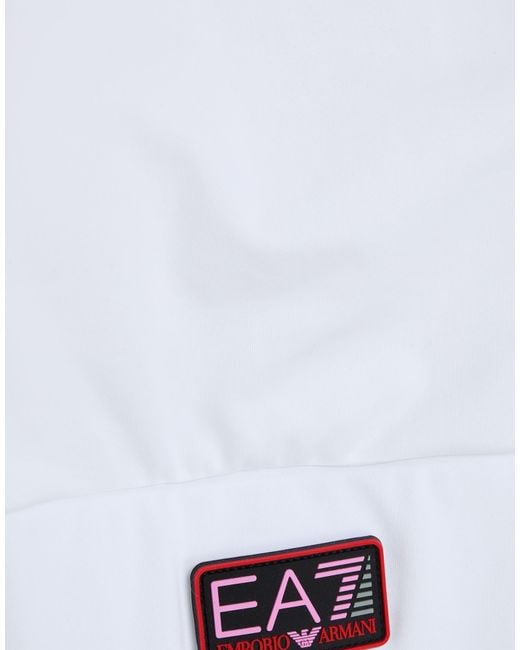 EA7 White Top Polyester, Elastane