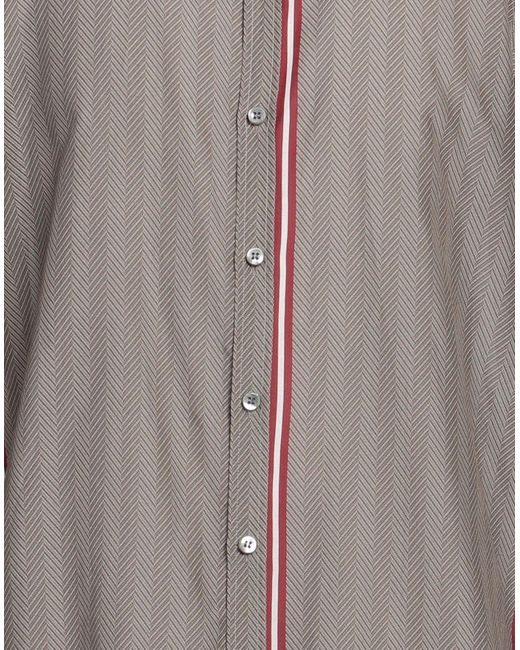 Giorgio Armani Hemd in Gray für Herren