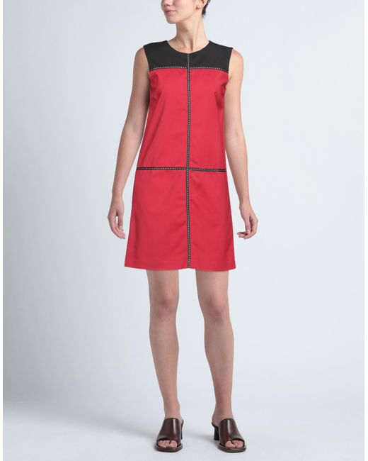 Angelo Marani Red Mini Dress