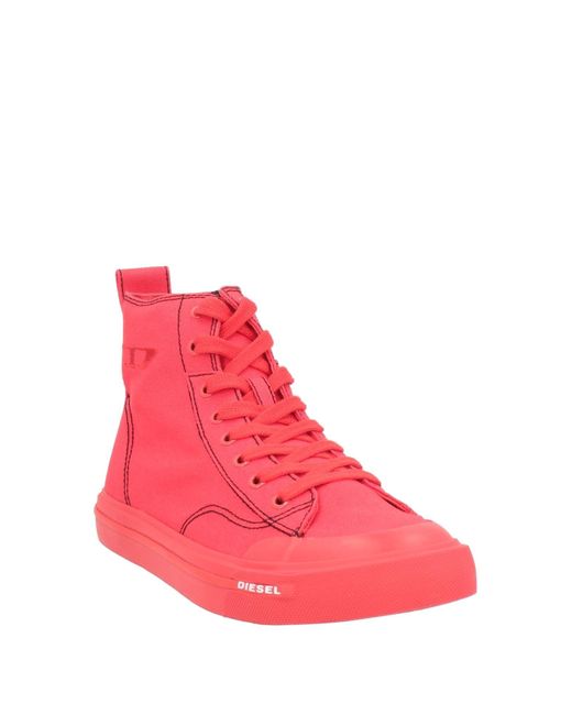 DIESEL Pink Trainers for men