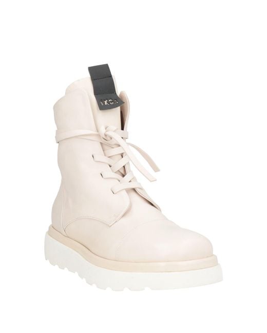Ixos Natural Ankle Boots Leather