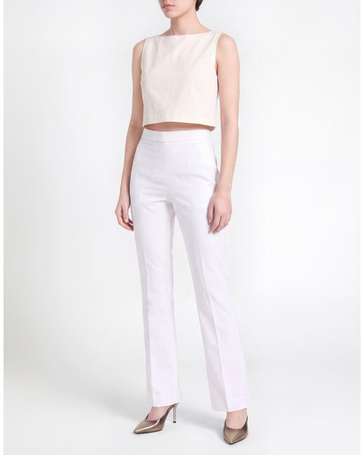 Sportmax White Trouser