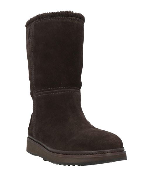 Car Shoe Brown Ankle Boots
