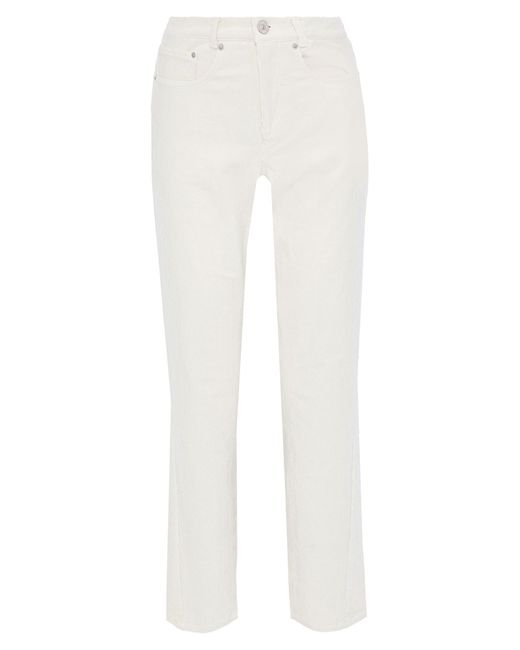 Pushbutton White Trouser