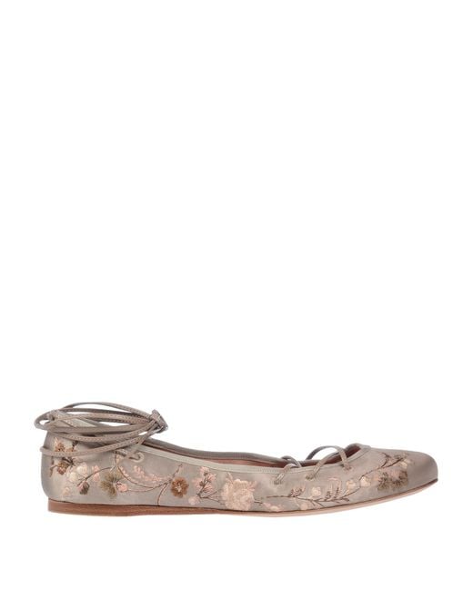 Etro Green Ballet Flats