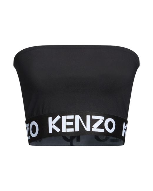 KENZO Black Top Polyamide, Elastane