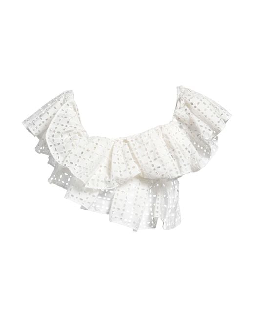 MSGM White Top Cotton, Polyester