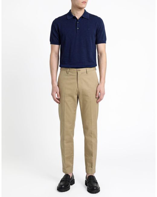 Cruna Natural Khaki Pants Cotton for men