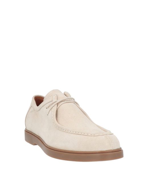 Cerruti 1881 White Lace-Up Shoes for men