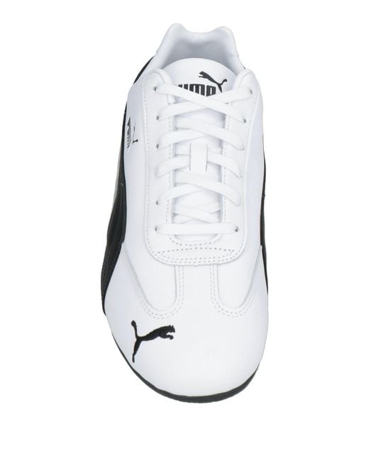 PUMA White Sneakers Leather for men